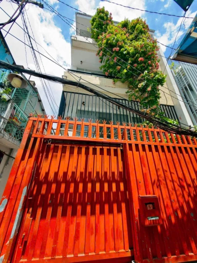 Bán nhà - Dòng tiền 65tr - Hẻm 4m Nguyễn Lâm - gần Vạn Kiếp, 6,3x12m, 5T - 9PN, 14,8 Tỷ