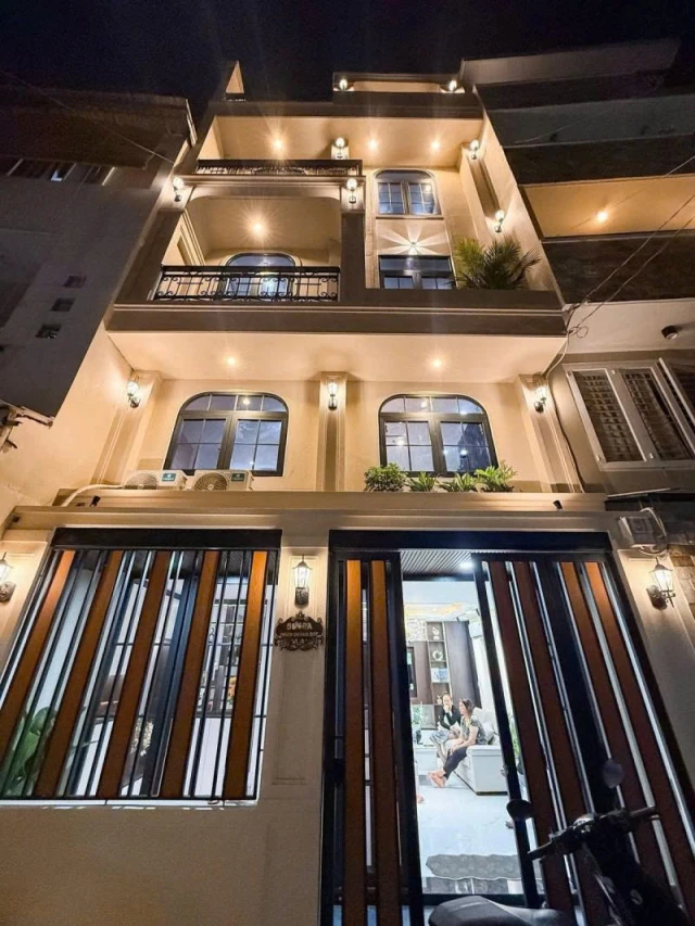 Bán nhà HXH 5m Thích Quảng Đức, gần CV Gia ĐỊnh, 6x6m, 4 T - 4 PN, full nội thất, 8,6 tỷ.