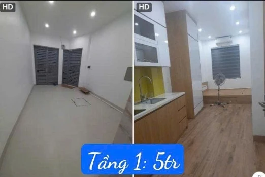 Chính chủ cho thuê căn hộ để ở và làm VP mới xây full đồ tại Ngã Tư Sở, HN, 0388264424