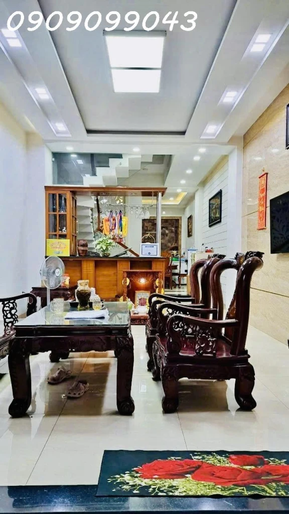 🚘 NHÀ KHU DÂN CƯ AN SƯƠNG,NƠI AN SINH ĐẠI GIA NHÀ GIÀU.
DT:72m2 Ngang 4X18m 4 tầng 4PN.