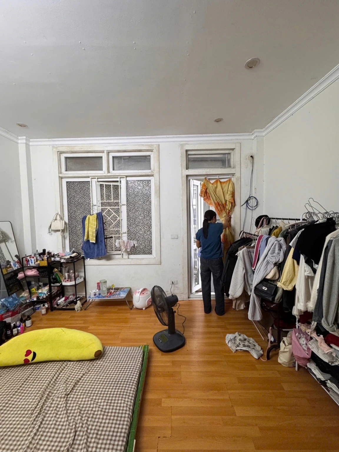 Bán nhà lĩnh nam 5 tầng ô tô đỗ cổng 8M ô tô tránh hoàng mai