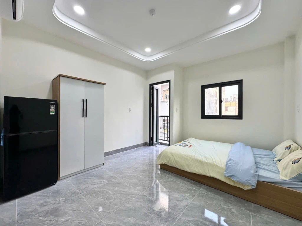 CHO THUÊ STUDIO FULL NỘI THẤT – BAN CÔNG THOÁNG MÁT