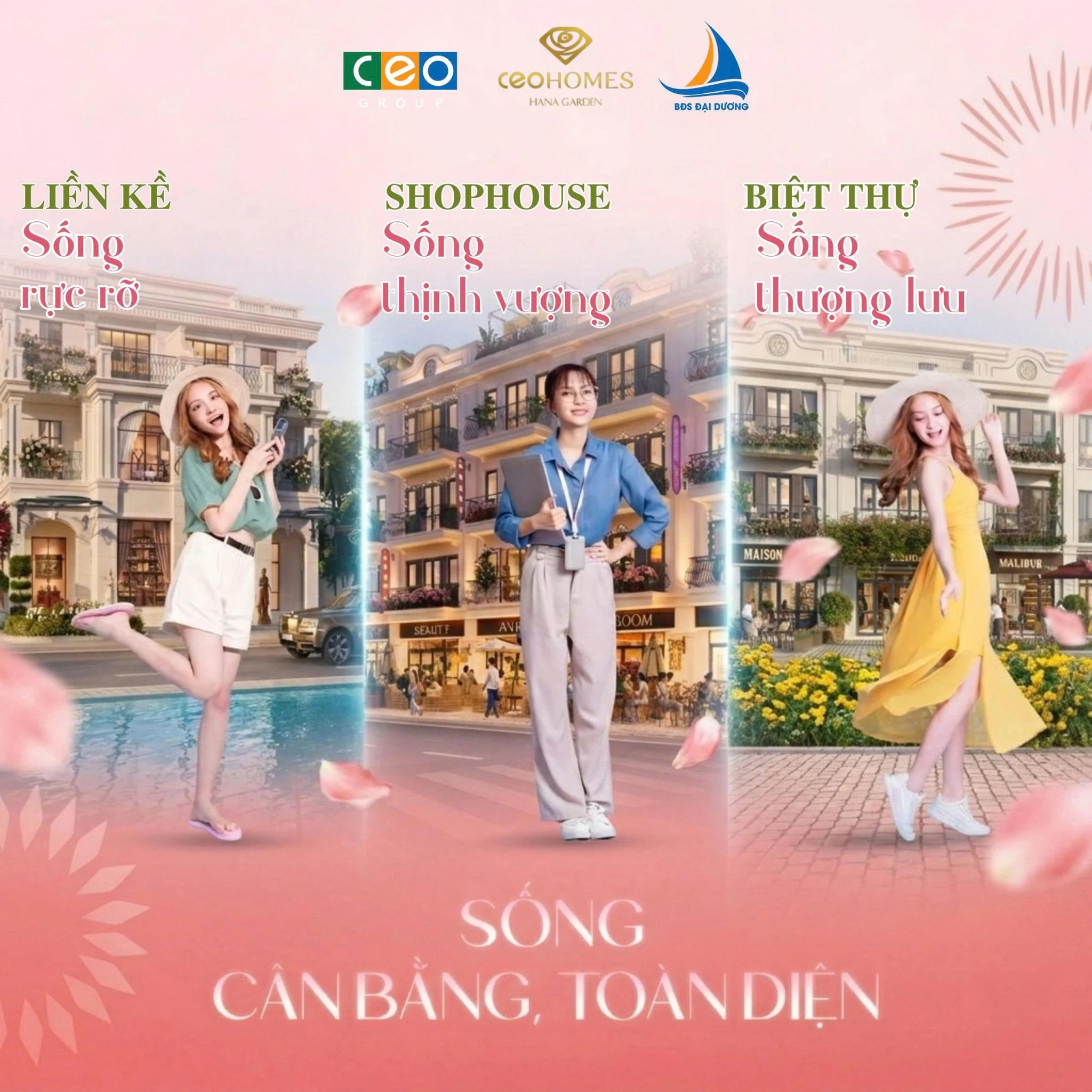 CEOHOMES HANA GARDEN - MÊ LINH