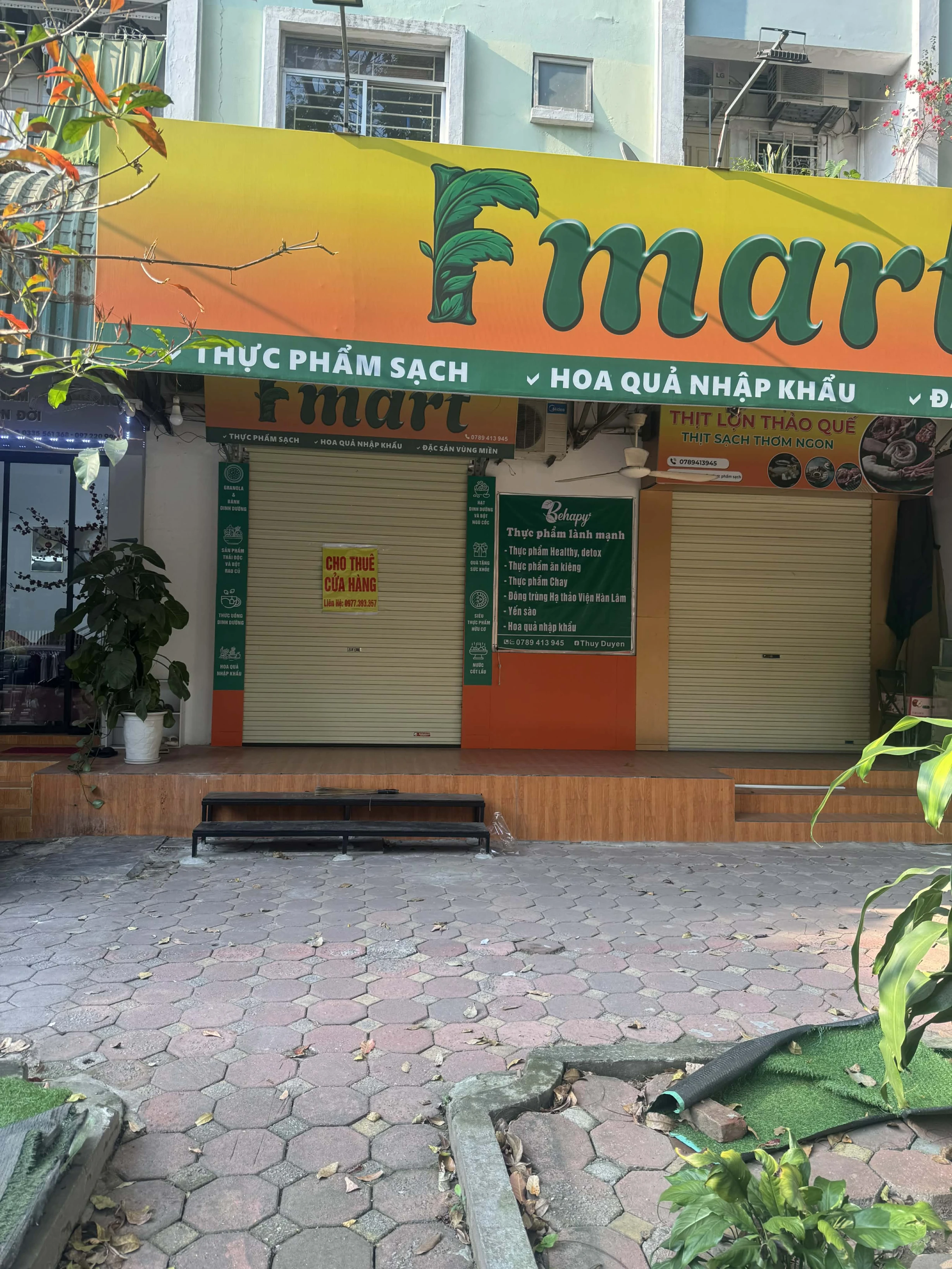 CHO THUÊ MẶT BẰNG KINH DOANH CÓ GÁC XÉP TẠI KIOT NƠ 5 BÁN ĐẢO LINH ĐÀM , HÀ NỘI