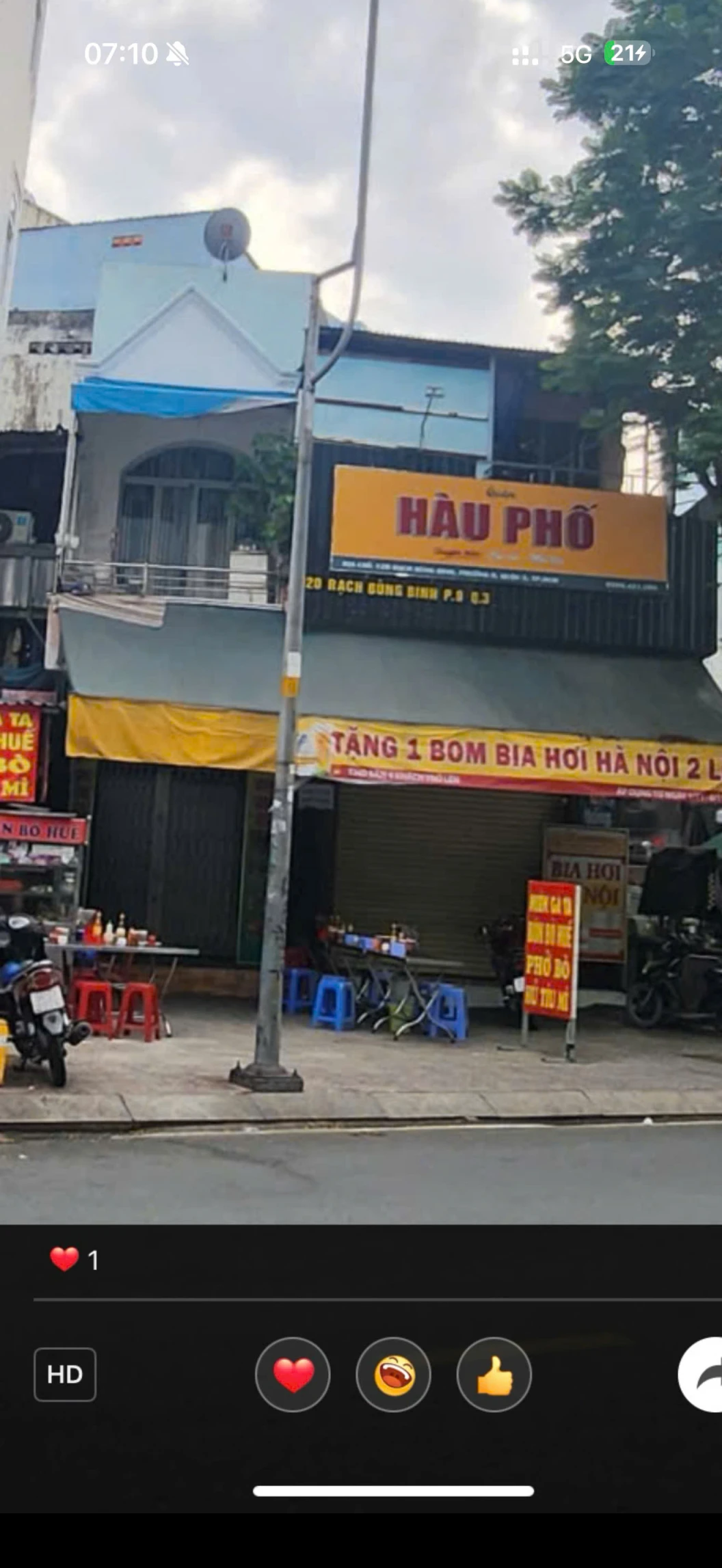 Bán Nhà Mặt Tiền Quận 3 – Phố Hàng Ăn Sầm Uất – Vỉa Hè 7m
