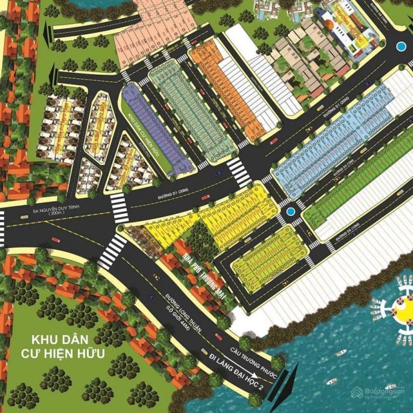 BÁN LÔ ĐẤT ĐẸP ĐẢO KIM CƯƠNG QUẬN 9 - 95.7m2 - Đường TRỤC CHÍNH D1 30m