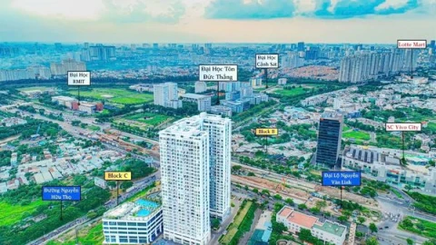 Cho thuê mặt bằng kinh doanh Shophouse Lavida Q7, tiềm năng khách cao