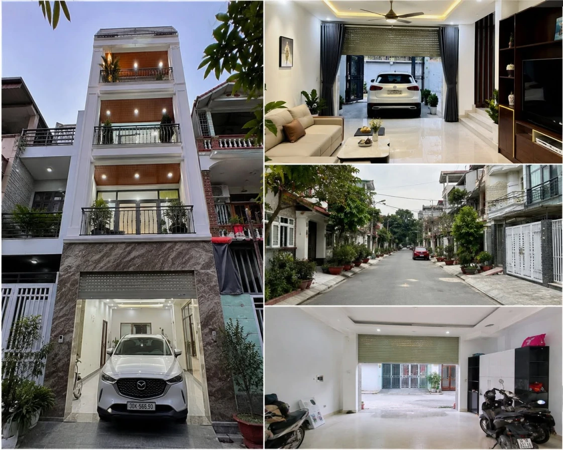 BÁN NHÀ TRUNG TÂM LIÊN MẠC – Ô TÔ VÀO NHÀ – GARA RIÊNG – 50M² 4 TẦNG – GIÁ 8 TỶ
