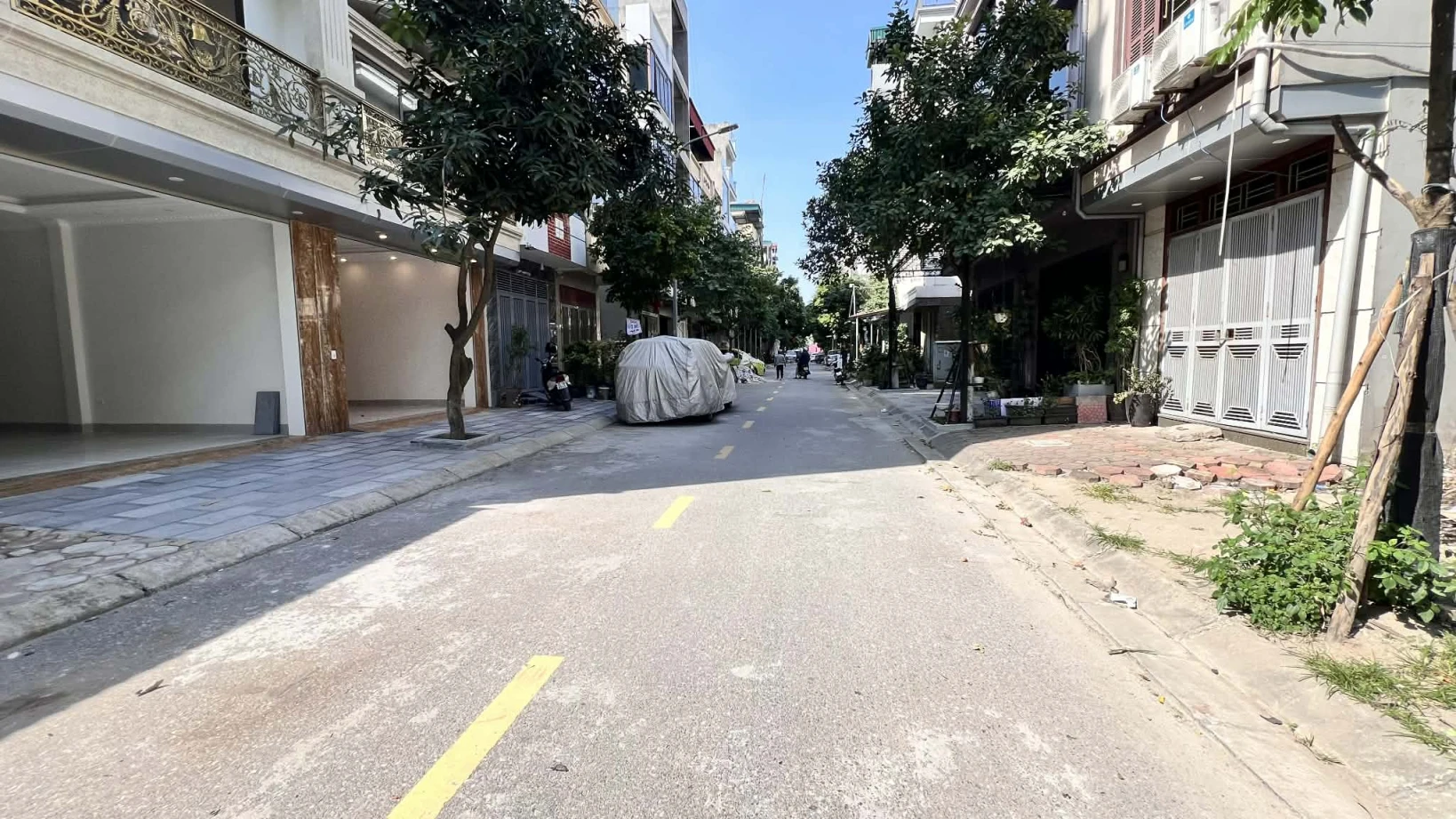 nhà đẹp khu TĐC Thạch Bàn, 90m x 6 tầng, thang máy, kinh doanh, vỉa hè, ôtô tránh