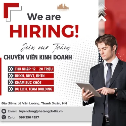   Sales BĐS "bấp bênh"? QUÊN ĐI! HẠ TẦNG ĐÔ THỊ CORPORATION CAM KẾT SỰ NGHIỆP VỮNG CHẮC!