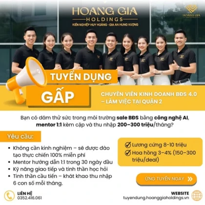  “Làm Bất động sản không khó — nếu bạn chọn đúng công ty.”