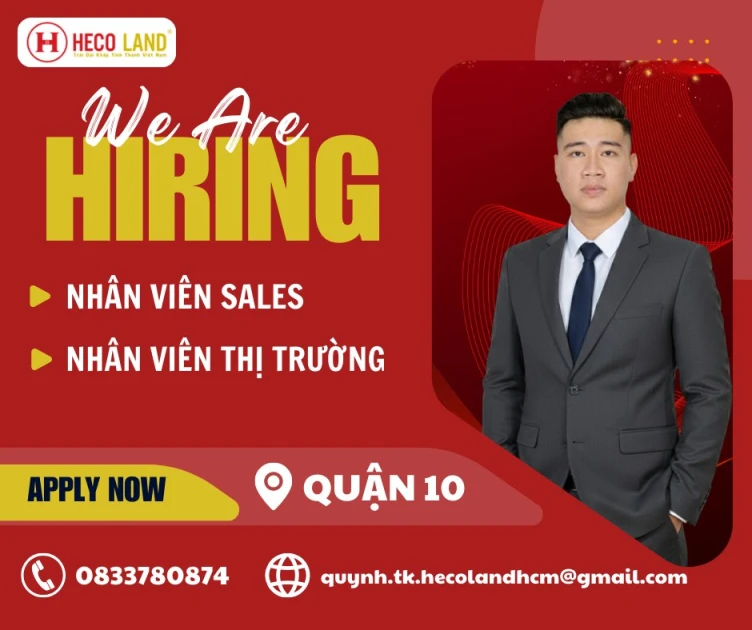  GIA NHẬP ĐỘI NGŨ BĐS HECOLAND