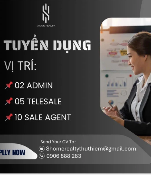 ✨ SHOMEREALTY TUYỂN DỤNG✨