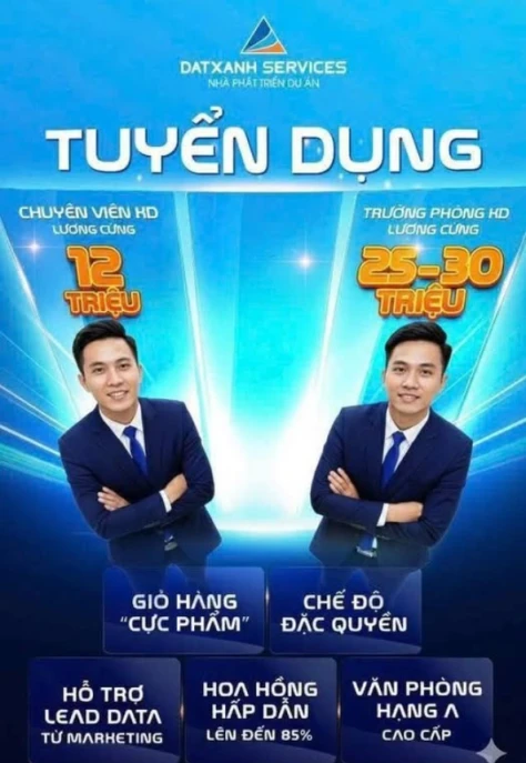 💥DAT XANH SERVICES – TUYỂN DỤNG