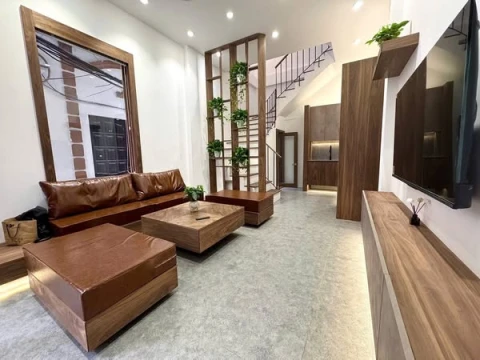 SIÊU PHẨM LÔ GÓC TRƯƠNG ĐỊNH – HIỆN ĐẠI, ẤM CÚNG – FULL NỘI THẤT GỖ ÓC CHÓ