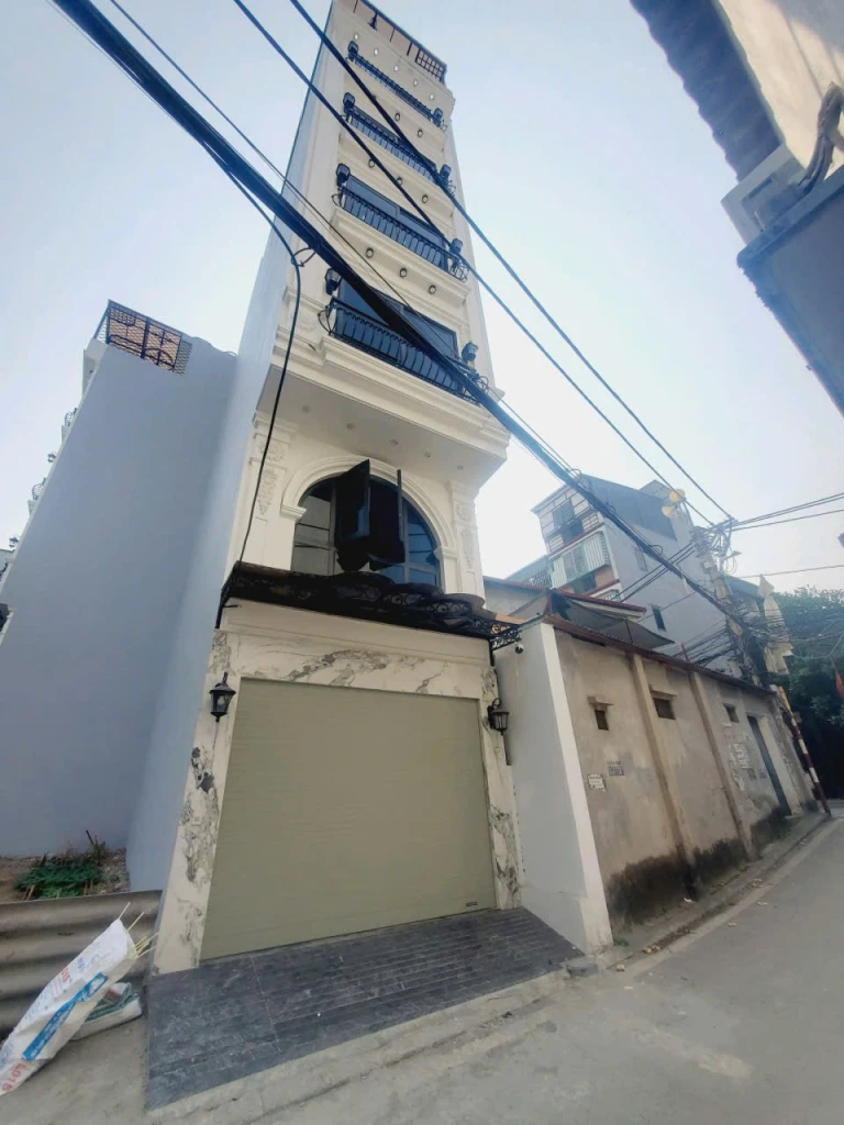 Bán nhà Đàm Quang Trung,Long Biên 7 tầng,58m,mt4.9m oto tránh nhỉnh 13 tỷ