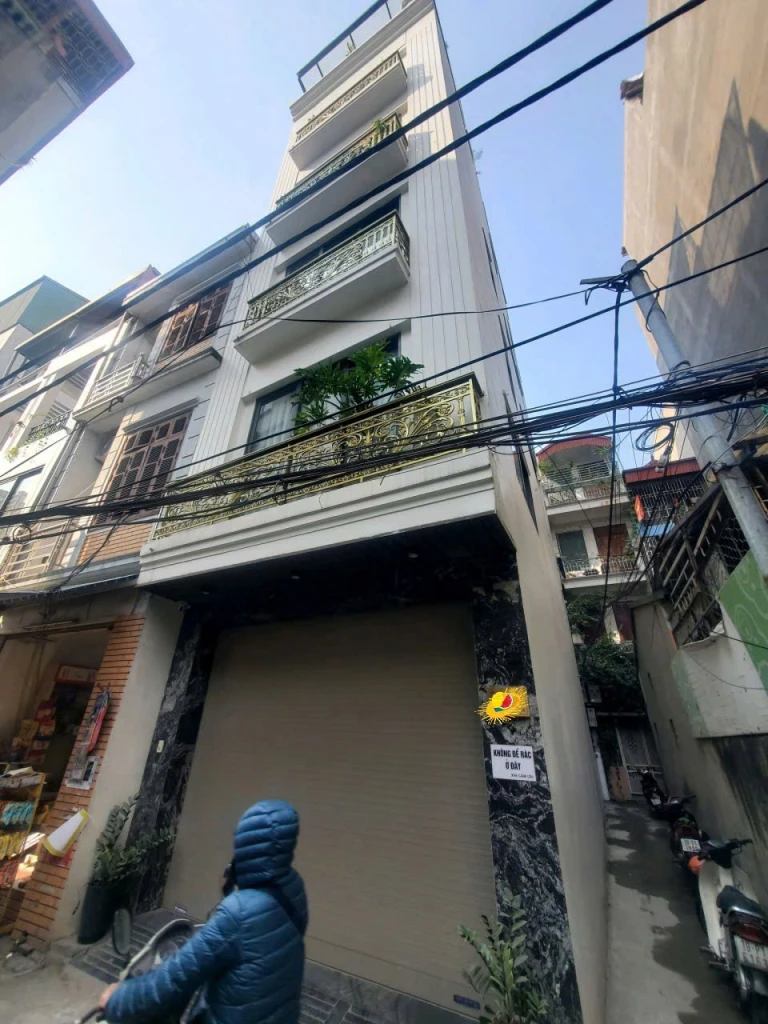 Bán nhà Ngọc Lâm,Long Biên,7 tầng,60m,Mt4.5m ,kinh doanh,gara 2 oto nhỉnh 17 tỷ