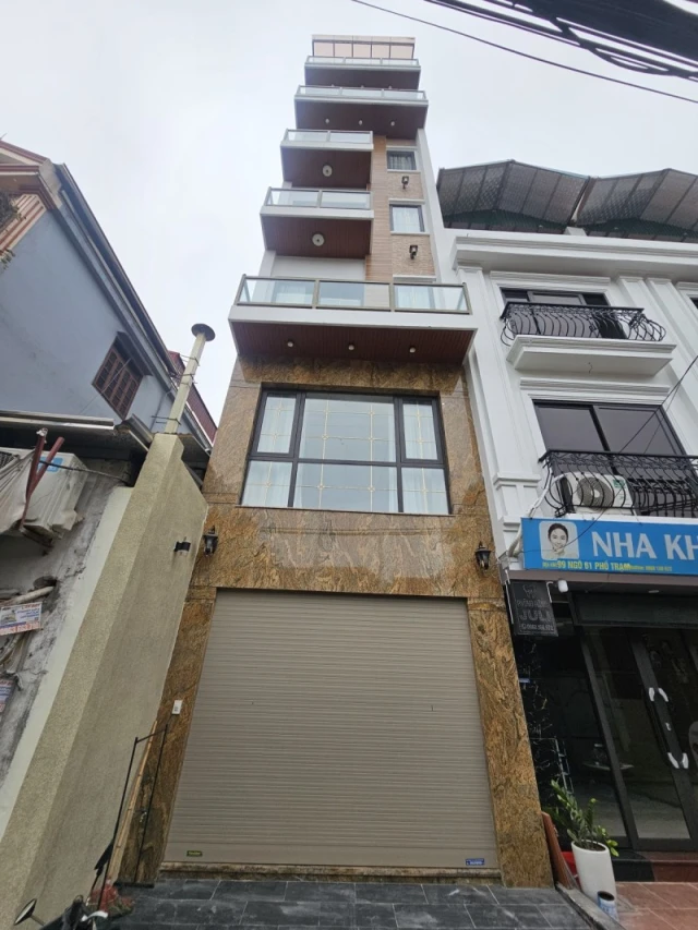 Bán nhà Phố Trạm,Long Biên 7 tầng,60m,mt4.1m oto tránh nhỉnh 19 tỷ