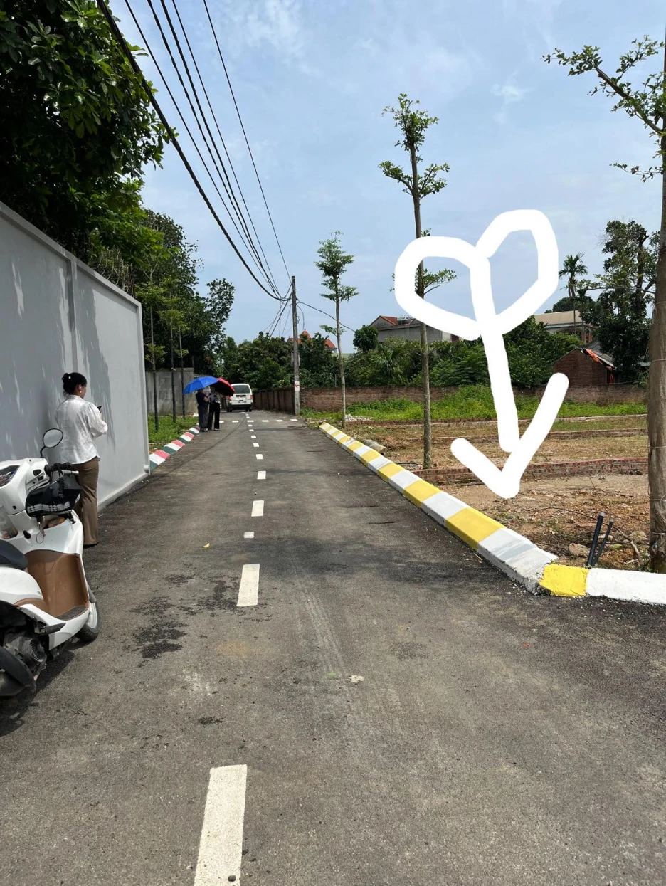 Bán Lô Đất 100m² Full Thổ Cư – Ngay Sát Nhà Máy In Tiền, Khu CNC Hòa Lạc