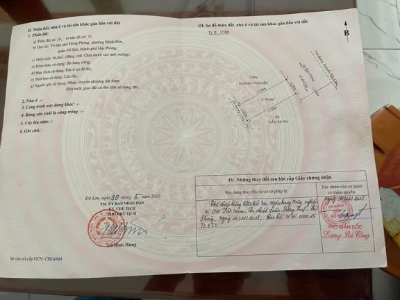 -Mặt đường đồng nẻo khu kinh doanh sầm uất ,khu cn đồ sơn . nhà hàng , khách sạn, karaoke, ăn uống mua sắm ko thiếu gì.