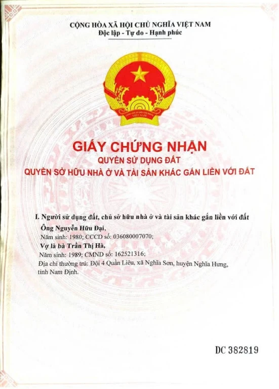 MỞ BÁN 25 LÔ F0 GIÁ CHỈ 435 TRIỆU/LÔ – NGAY KCN CẨM VĂN & CCN QUANG TRUNG