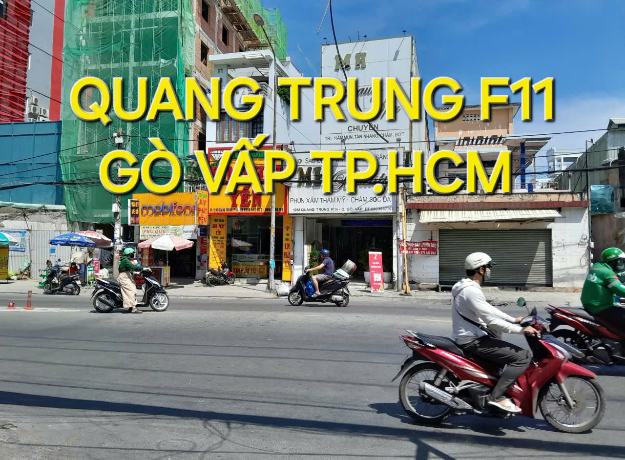 88m2 nhà 2 tầng 7,4 tỷ Quang Trung Phường 11 Gò Vấp TP.HCM