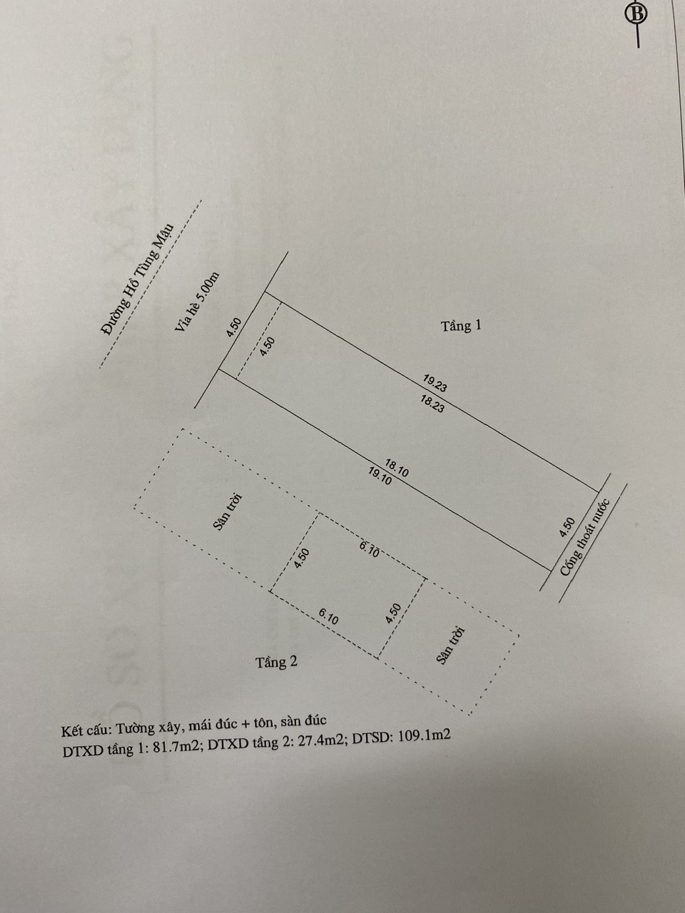 🔴💥Bán nhà 2 tầng đường Hồ Tùng Mậu - sát Kinh Dương Vương