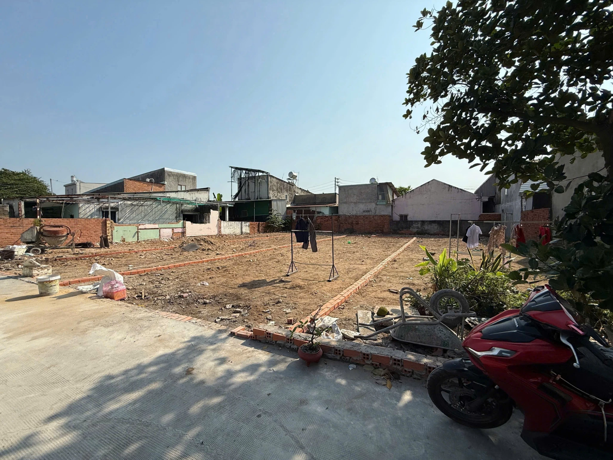 Bán đất 6x20m giá 3,4 tỷ Đường 5m Đông Thạnh 4-2