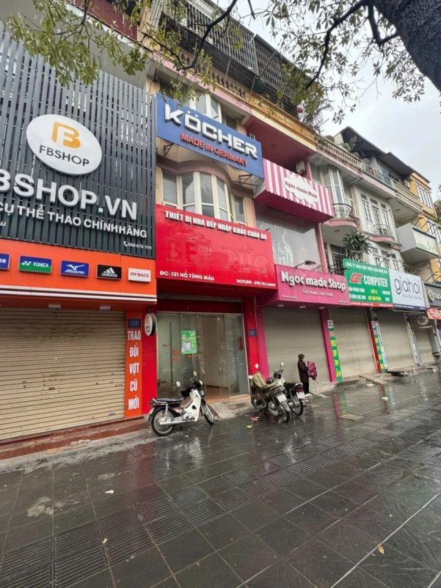 MẶT PHỐ HỒ TÙNG MẬU – 1 MẶT PHỐ + 1 MẶT NGÕ – CẠNH QUẬN UỶ NAM TỪ LIÊM – KINH DOANH BẤT CHẤP