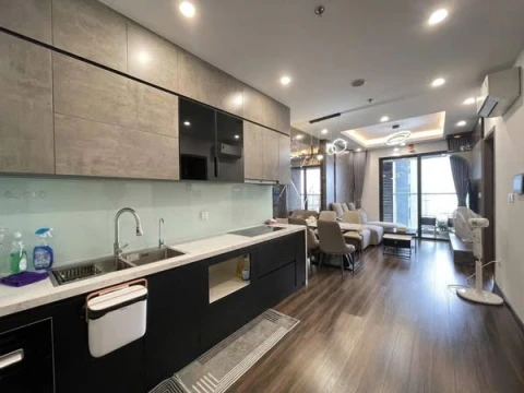 LH.03 Cho thuê căn hộ full đồ ở Hoàng Huy comercy full đồ đẹp