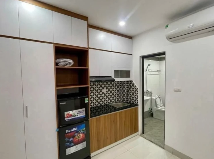 Trương định. Nguyễn đức cảnh  CCMN diện tích 70m 8 tầng thang máy