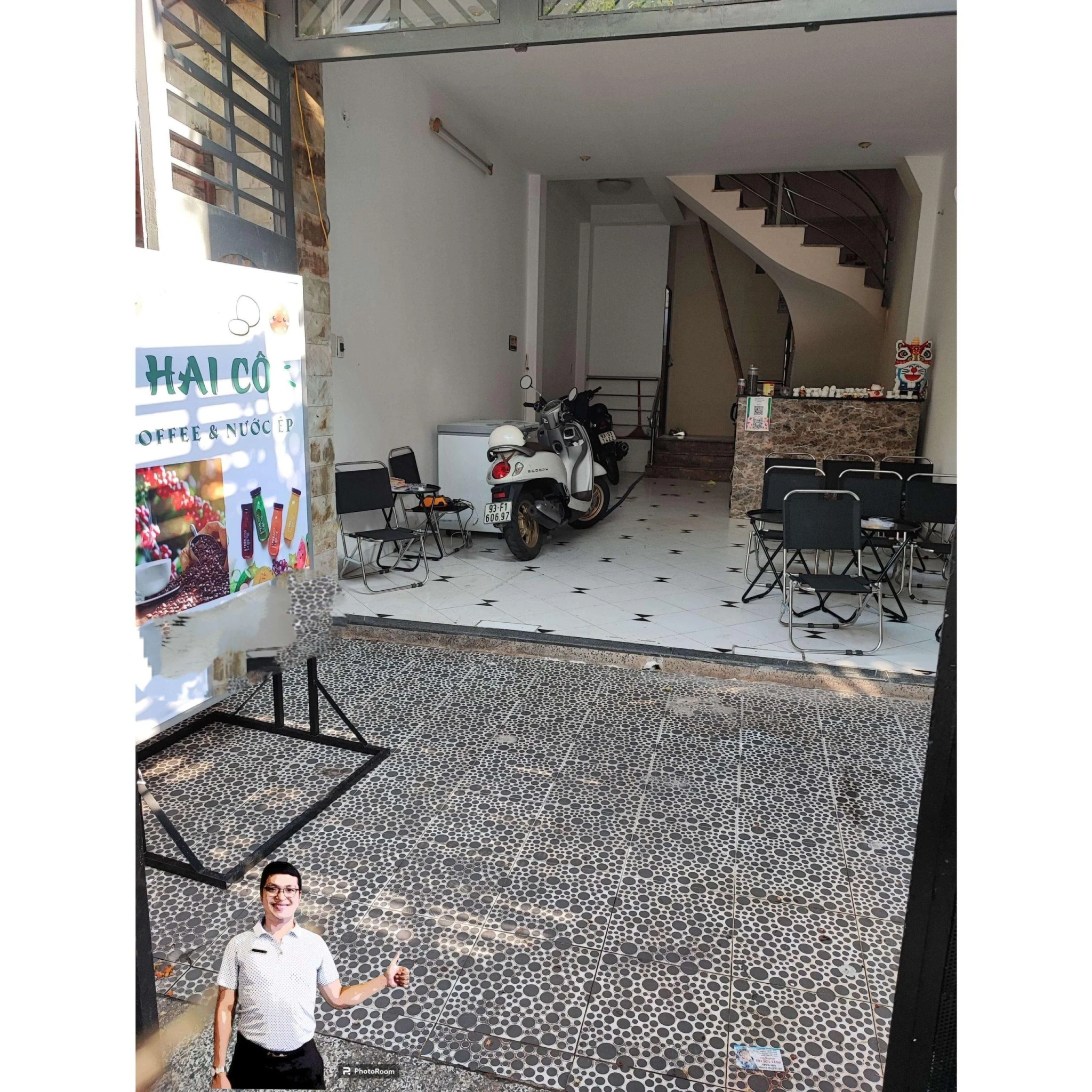 Cho thuê mặt bằng Nguyên Hồng, 4x15m, có phòng ở lại, 7tr