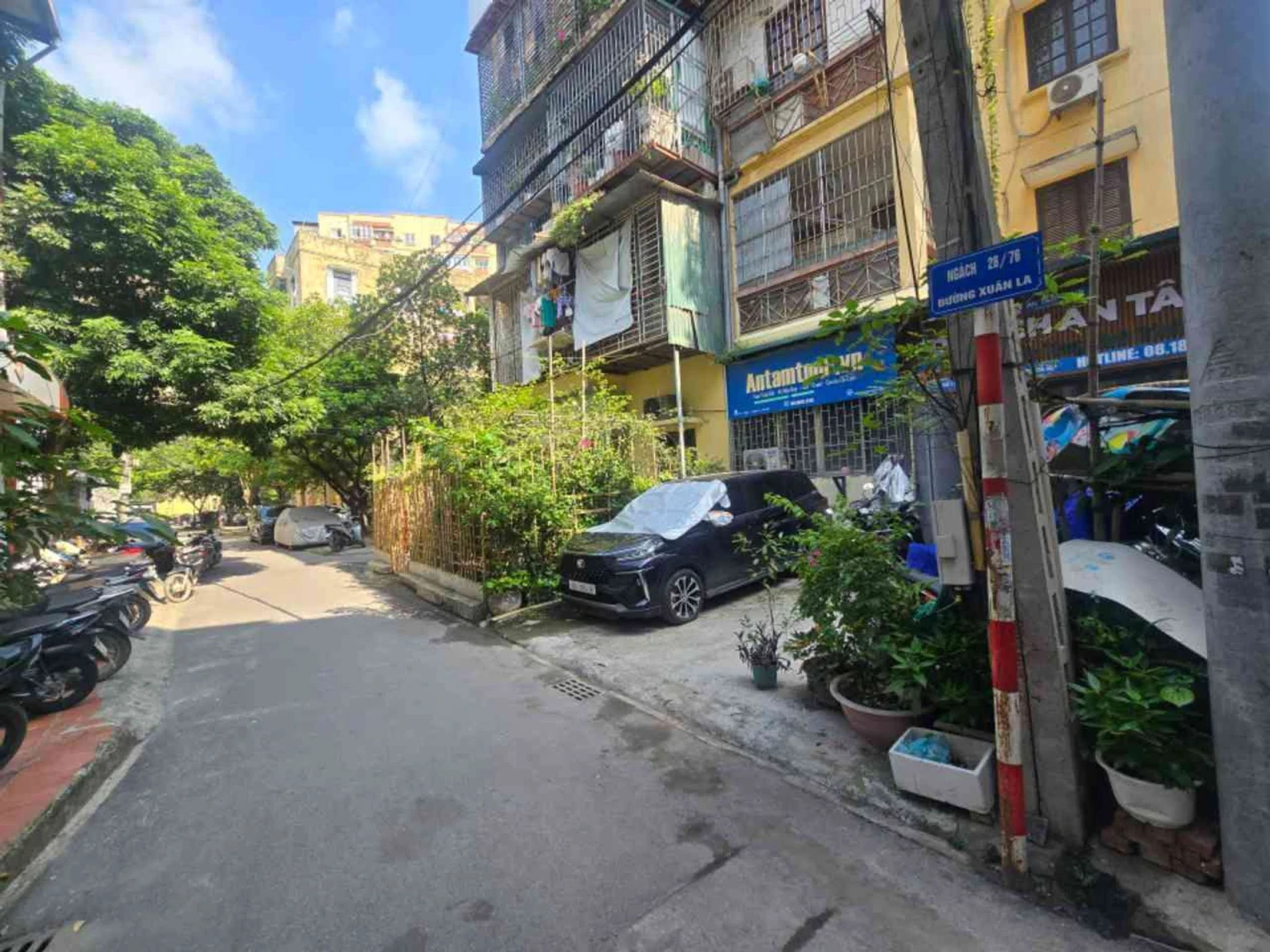 NHÀ MỚI, NGÕ 28, XUÂN LA, TÂY HỒ-PHÂN LÔ-Ô TÔ-TM: 34M X7T, MT 3,4M, GIÁ 14,5 TỶ.