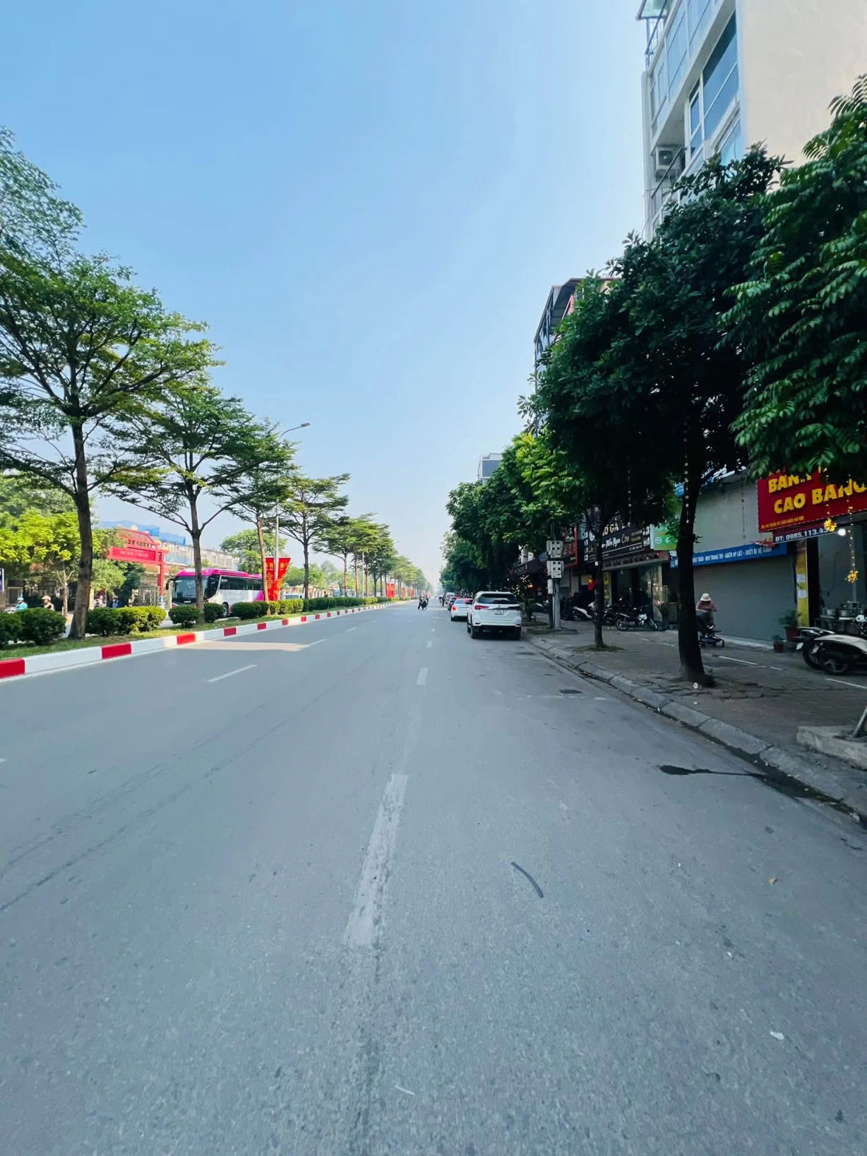 TÒA OFFICE, PHỐ TRẦN VỸ, CẦU GIẤY-VỈA HÈ-KD-Ô TÔ: 128M X10T, MT 10M, GIÁ 82,5 TỶ.