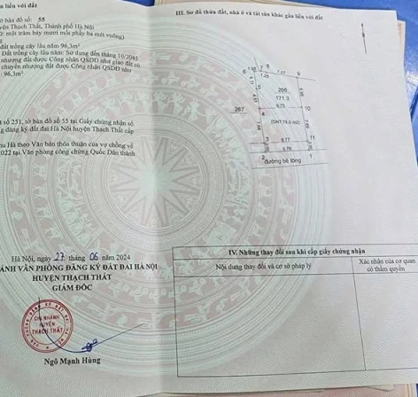 HƠN 3 TỶ SỞ HỮU NGAY LÔ ĐẤT DT 171M2, MẶT TIỀN RỘNG 10M TẠI THUỐNG YÊN BÌNH, GẦN ĐƯỜNG TL446