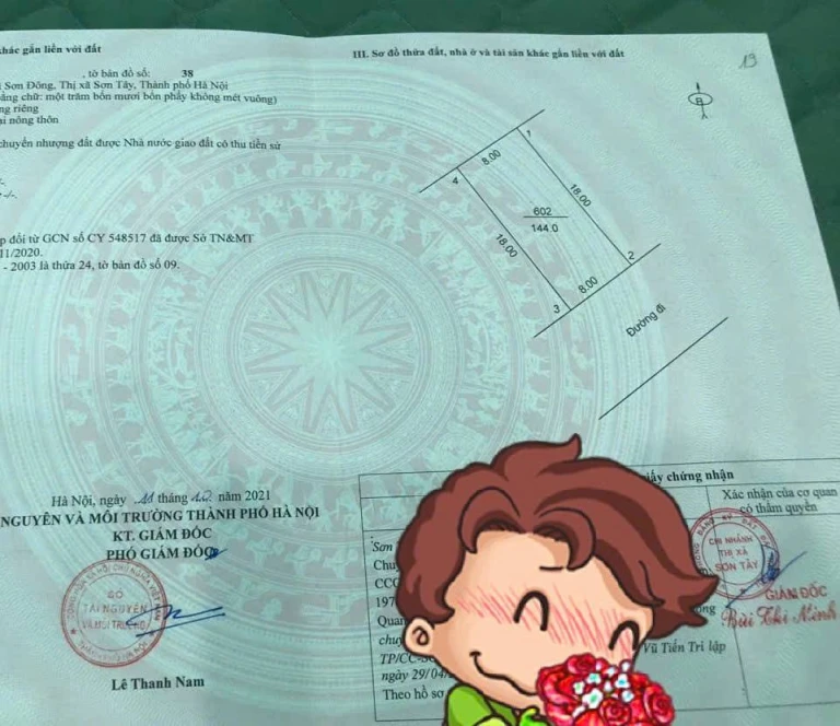 BÁN LÔ ĐẤT DT 144M2, FULL THỔ CƯ, NẰM TRÊN ĐƯỜNG TL 414, CÁCH TRƯỜNG SĨ QUAN PHÒNG HÓA 1KM, GIÁ HƠN 3 TỶ