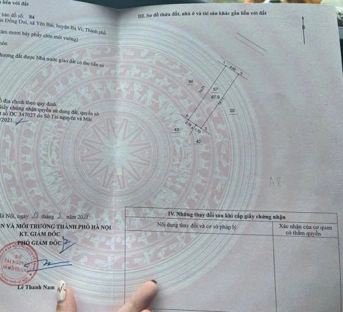 NHỈNH 3 TỶ XÍU CÓ NGAY LÔ ĐẤT TÁI ĐỊNH CƯ ĐỒNG DOI BA VÌ, GẦN GA CUỐI TUYẾN METRO SỐ 5 LH0866990503