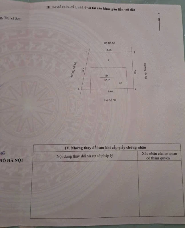 BÁN 61.7M2 ĐẤT KHU B TT TRƯỜNG SQ PHÒNG HÓA TẠI TÂN PHÚ SƠN ĐÔNG, SÁT QL21, GIÁ NHỈNH 2 TỶ