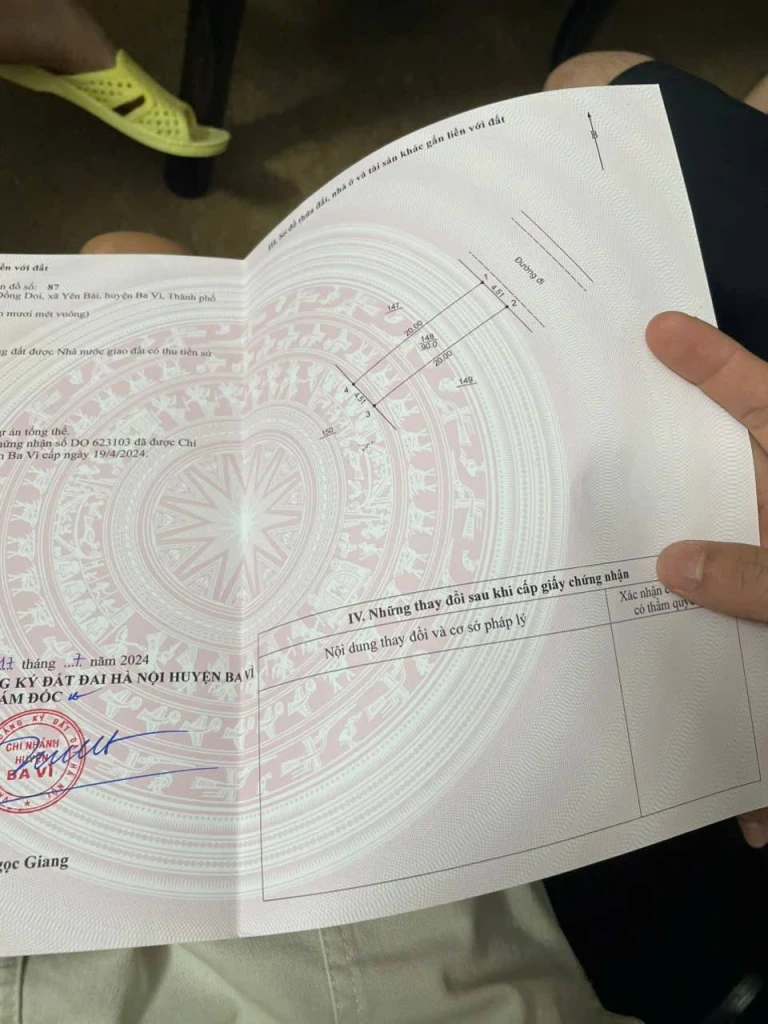 BÁN ĐẤT TÁI ĐỊNH CƯ ĐỒNG DOI BA VÌ, VỊ TRÍ CỰC ĐẸP GẦN GA CUỐI TUYẾN METRO SỐ 5, GIÁ HƠN 3 TỶ