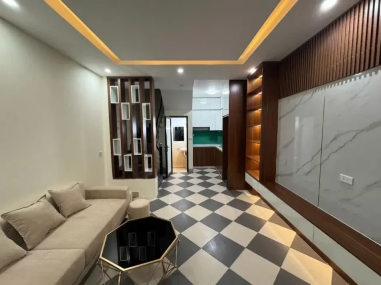 SIÊU PHẨM CỰC HIẾM - NHÀ ĐẸP 4 TẦNG FULL NỘI THẤT - NGÕ THÔNG GẦN PHỐ, CHỈ XÁCH VALI VỀ Ở!