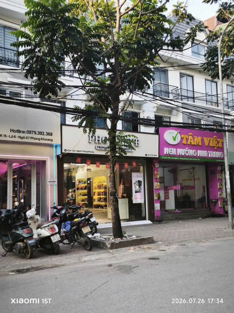 Bán LK kinh doanh nhà Hàng ngõ 67 Phùng Khoang Hà Nội 24 tỷ. Mặt tiền 6m Dt: 90m2