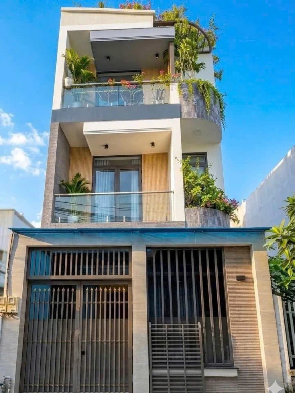 Bán Nhà Mới Đẹp Góc 2 Mặt Tiền Đường Huỳnh Tấn Phát, Quận 7  - 5TỶ8.