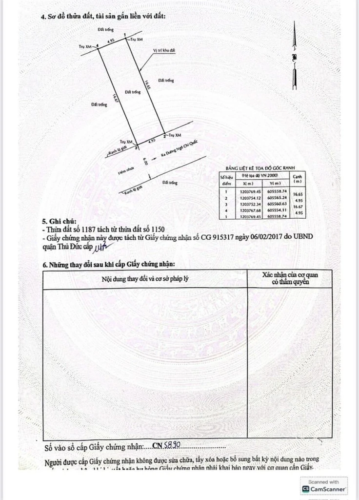Bán nhanh lô đất mặt tiền đường 1A Cẩm Xuyên Hà Tĩnh giá cực rẻ cho nhà đầu tư