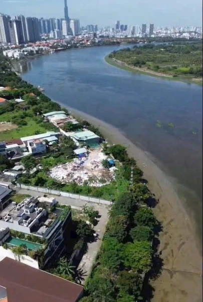 Bán lô đất siêu phẩm hiếm có mặt tiền sông sài gòn dg Số 11 Phường An Phú Quận 2.