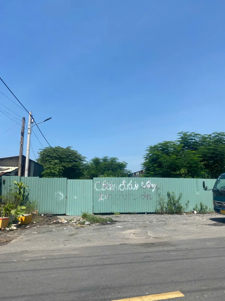 Chủ gửi bán đất full thổ cư. Bán gấp đất 2 Mặt tiền truoc sau đường Số 1  đường LÂM VIÊN  Q9