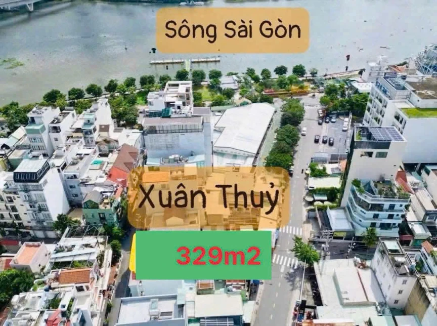 bán đất MT xuân thuỷ khu phố tây thảo điền Q2
