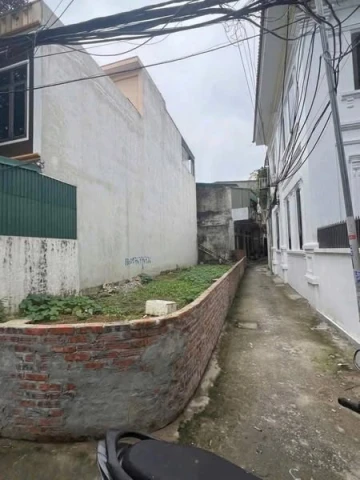 Lô đất duy nhất áp ve ngõ