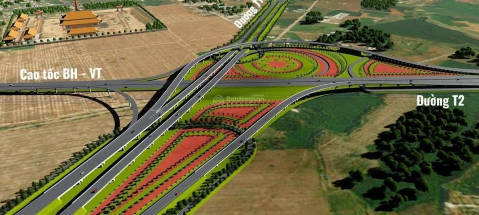 Đất mặt tiền đường Giải Phóng ở Long An, ngay mặt trước sân bay, shr thổ cư 100% sẵn.