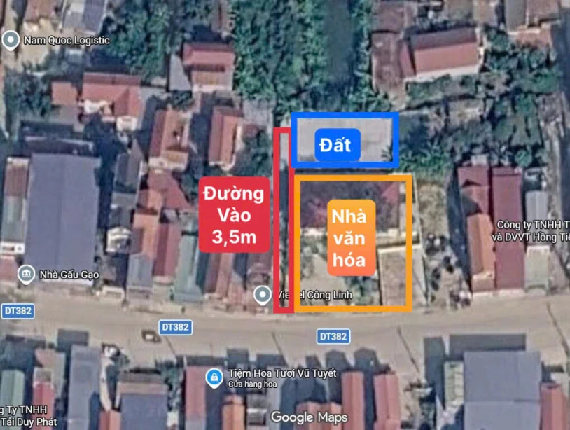 CHÍNH CHỦ CẦN BÁN GẤP 3 LÔ ĐẤT NỞ HẬU – SÁT ĐƯỜNG TỈNH 382, YÊN MỸ, HƯNG YÊN