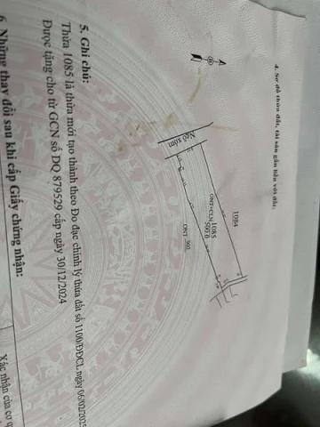 Gia đình cần ra lô đất chính chủ tại xã Đông Nam(nay là phường Đông Quang)